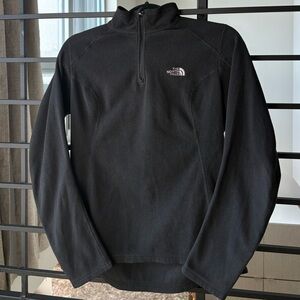 The North Face Black Quarter-Zip Fleece Pullover